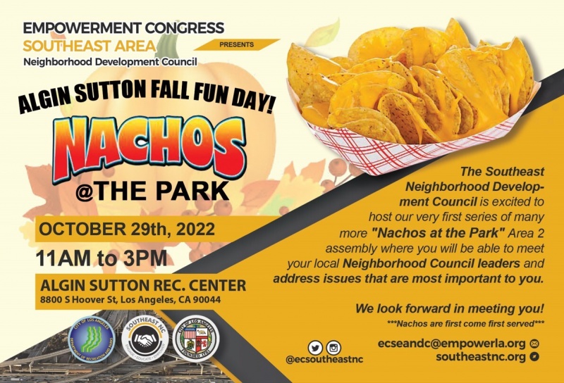 Align Sutton Fall Fun Day! Nachos at the Park!