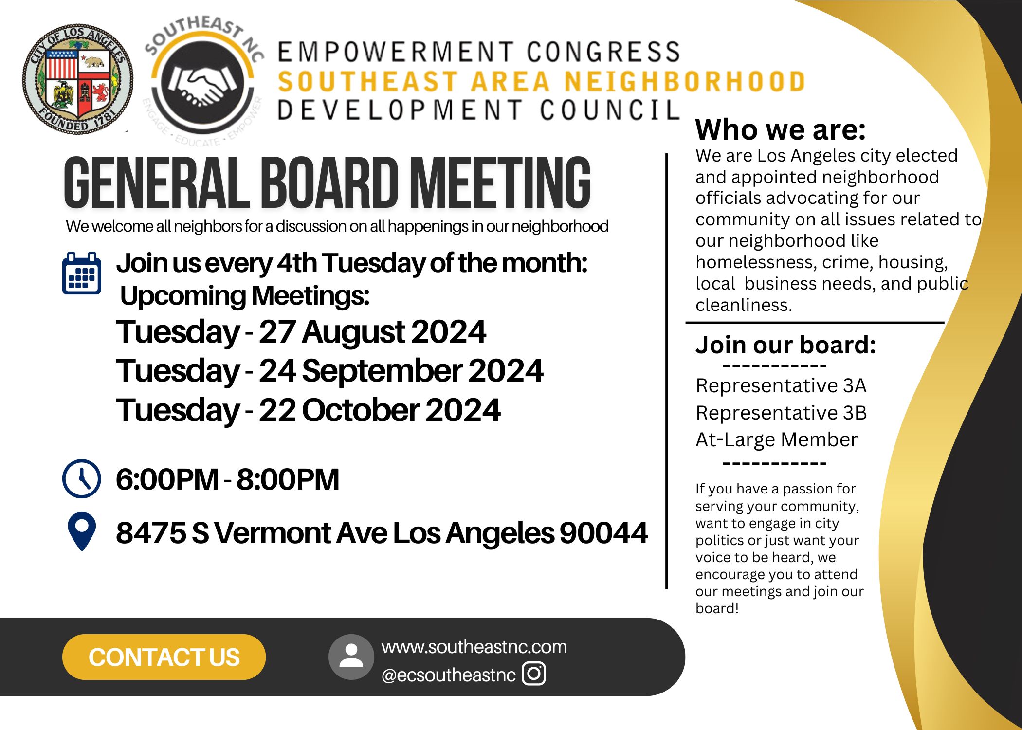 General Board Meeting